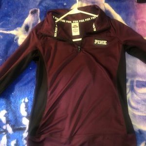 Victorious secret, burgundy and black, and size small!
